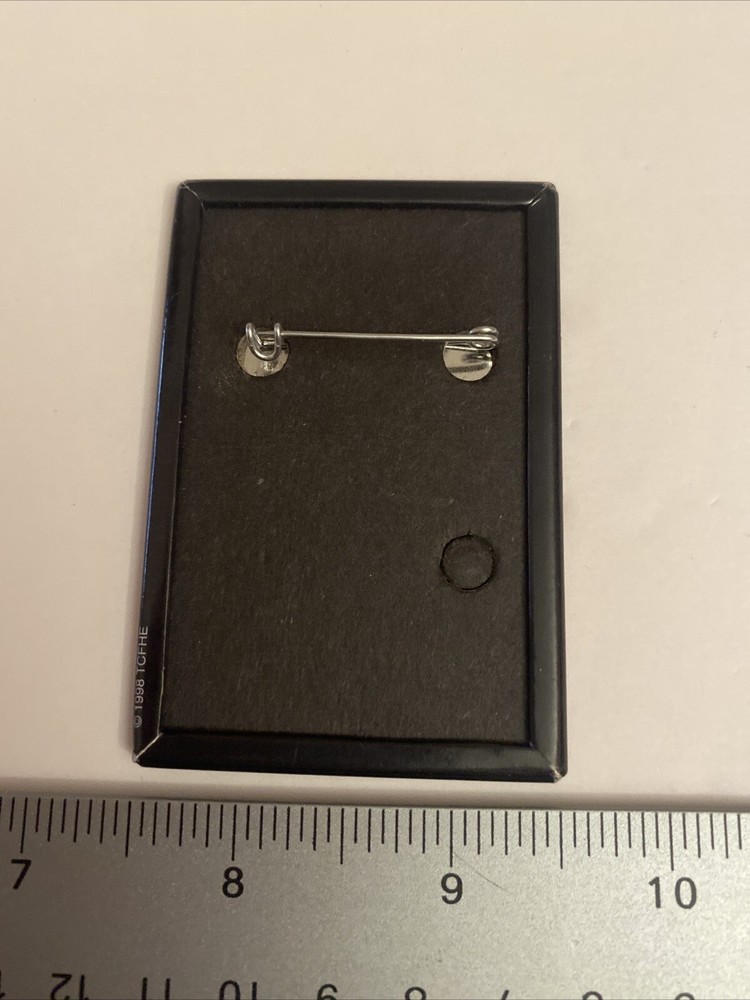 The X Files Promo Pin Back Button P11