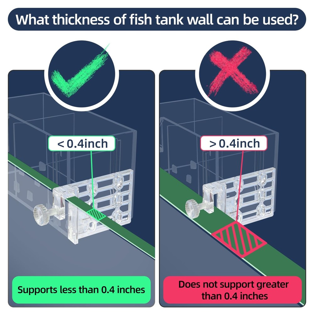 Premium Multi-Layer Aquarium Filter for 20 to 30 Gallon Fish Tanks: Oxygenati...