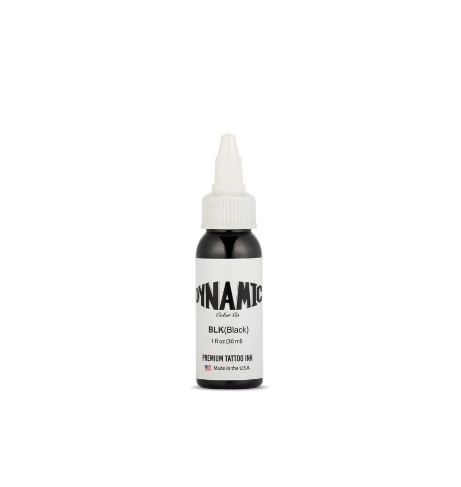 Dynamic Ink Bottle 1oz. - Black / Triple Black Ink