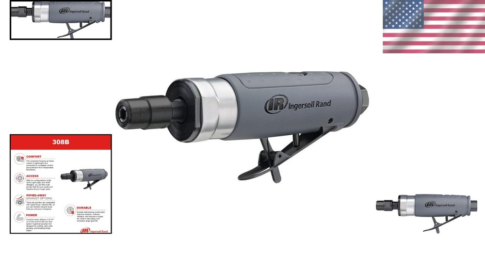 308B Composite Die Grinder - Ball-Bearing Construction