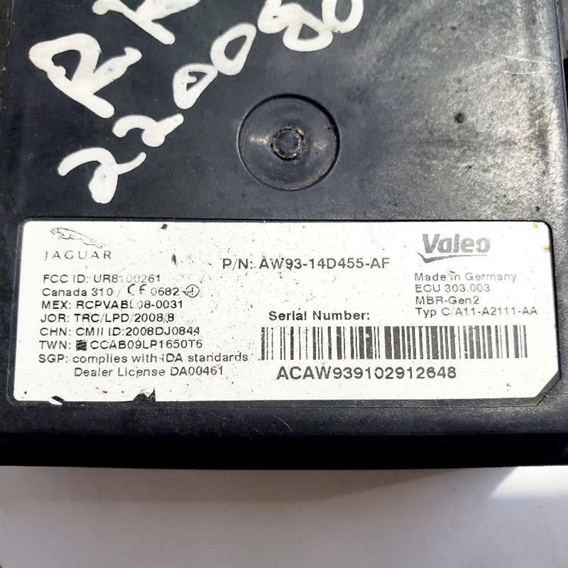 Used Blind Spot Detection System Warning Control Module fits: 2011 Jaguar Xj Dri