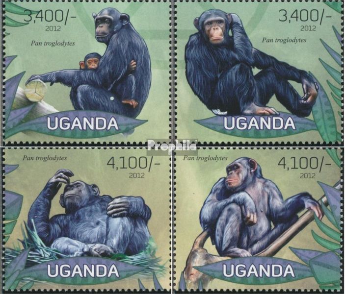 uganda 2995-2998 (complete issue) unmounted mint / never hinged 2012 Flora