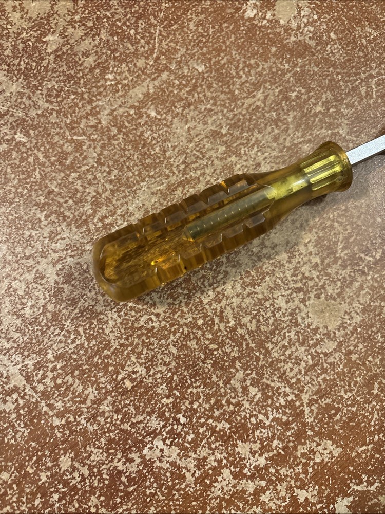 Rare Vintage Mac Tools Spring Loaded Specialty Screwdriver