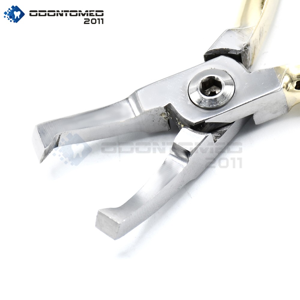 Bracket Remover Plier Curved Gold Plated Orthodontic Instruments