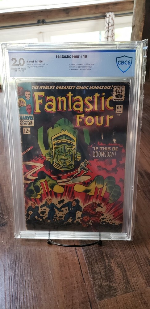 Marvel DC CGC CBCS Graded Case Raw Metal Comic Book Holder Display Stand Black