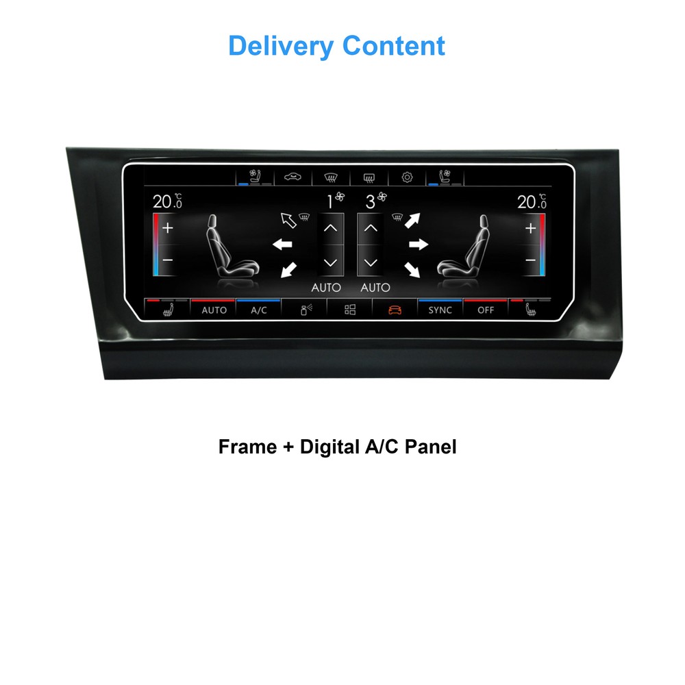 For VW Golf VI 1K 6.9" Touchscreen Digital Climate Control AC Panel