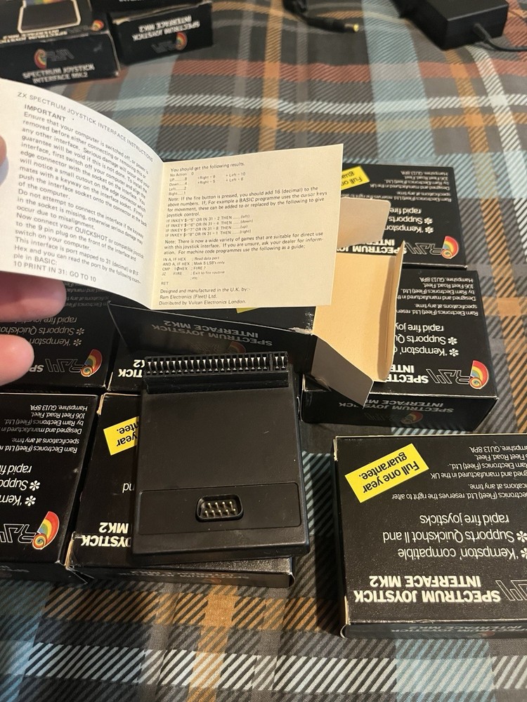 RAM ZX Spectrum Joystick Interface MK2 – NEW OLD STOCK
