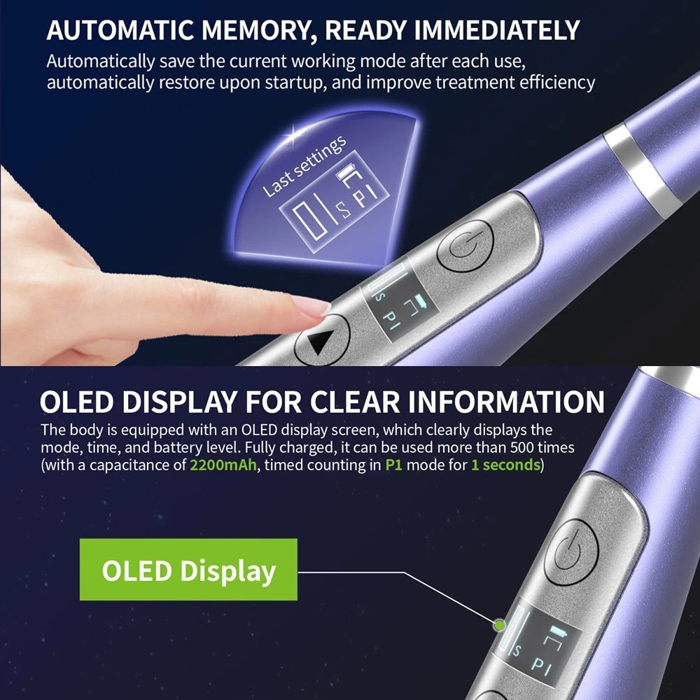 VAFU Wireless Dental Lamp LED Curing Light One Second Orthodontics LED Light