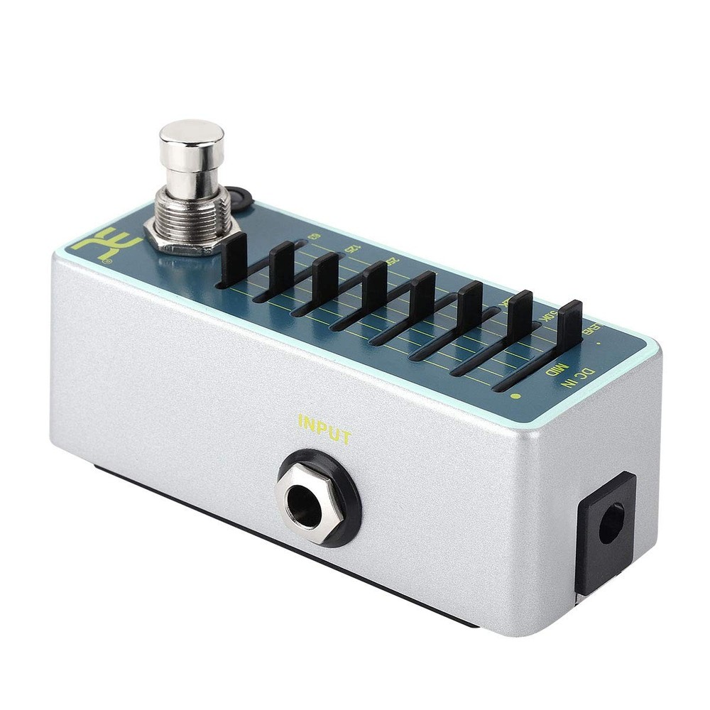 7 Band EQ Micro Guitar Effect Pedal With Graphic Equalizer
