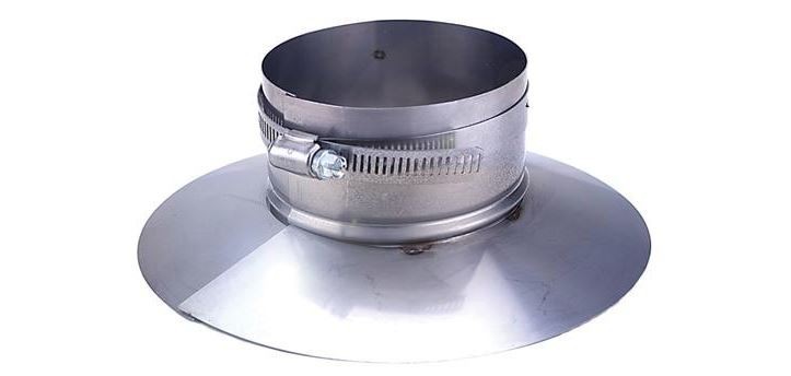 Z-Flex Z-Vent 3" Top Support / Storm Collar (2SVSLSF03)