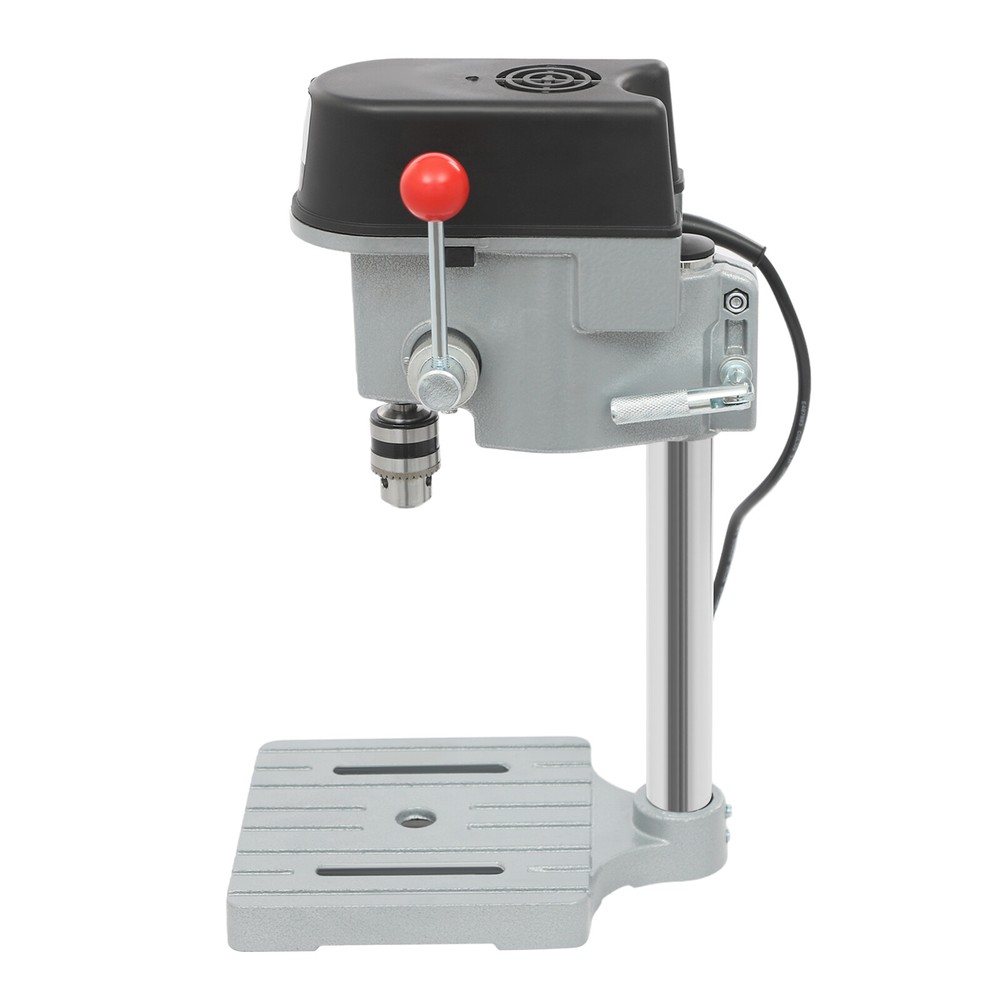 Portable Compact Bench Drill Press with Adjustable Speed and Precision