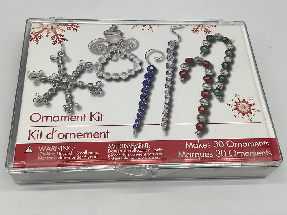 Ornament Kit makes 30 ornaments by Toner Plastics