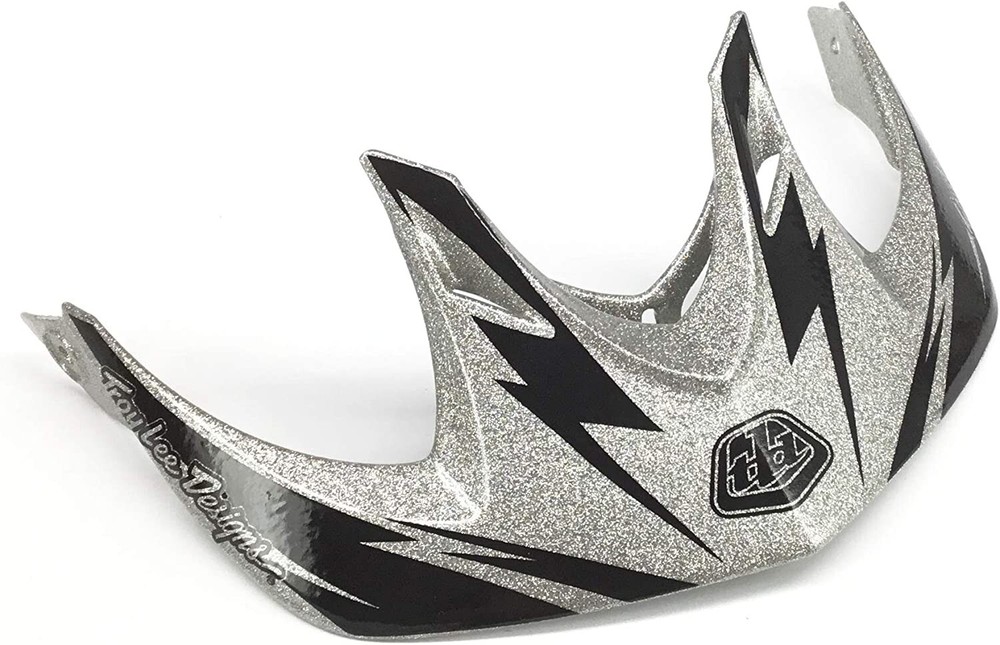 Troy Lee Designs TLD A1 Helmet Replacement Visor Peak Cyclops Silver