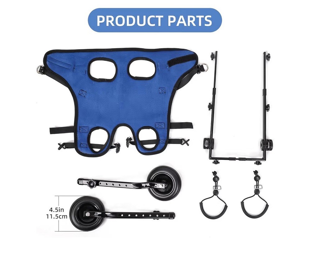 Medium Dog Wheelchair NEW Blue