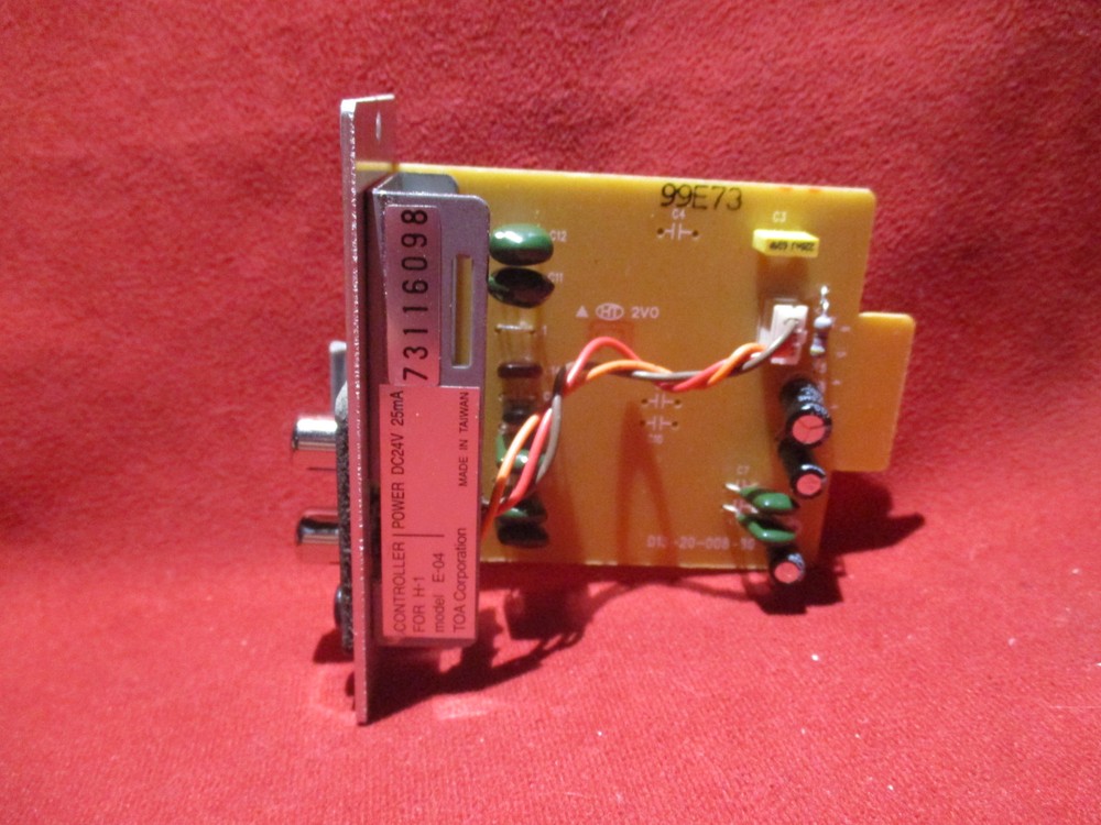 TOA E-04R EQ Processor Module RCA Female