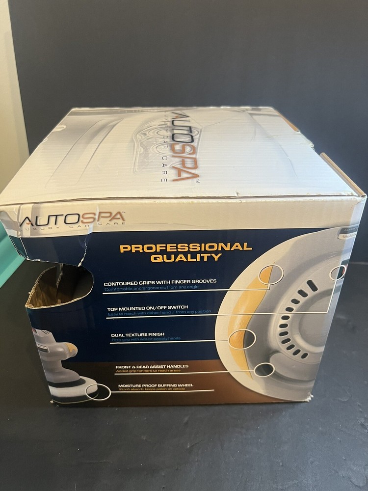 autospa 9-10''polisher 120v random orbital professional
