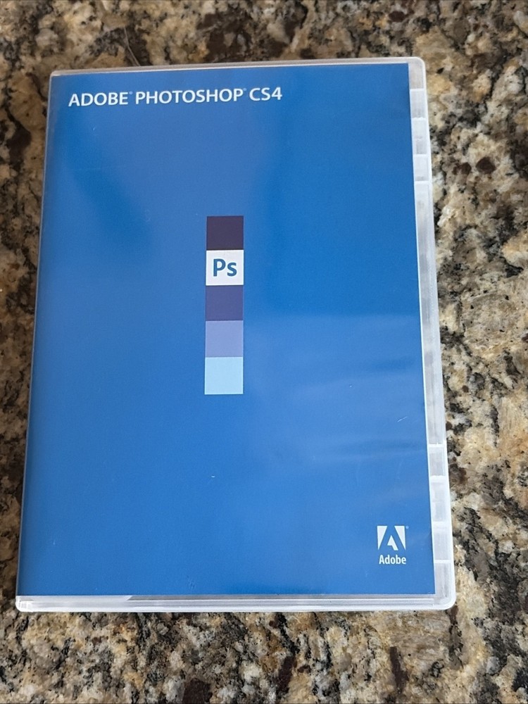 Adobe Photoshop CS4 MAC OS Serial On Case + Learning DVD