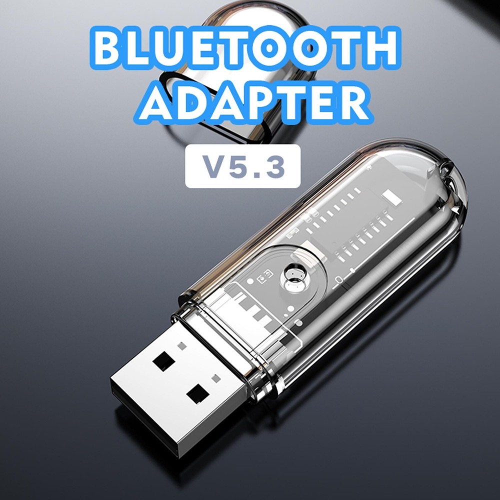 NEW USB Bluetooth 5.3 Adapter Wireless BT Transmitter Receiver Audio Connector