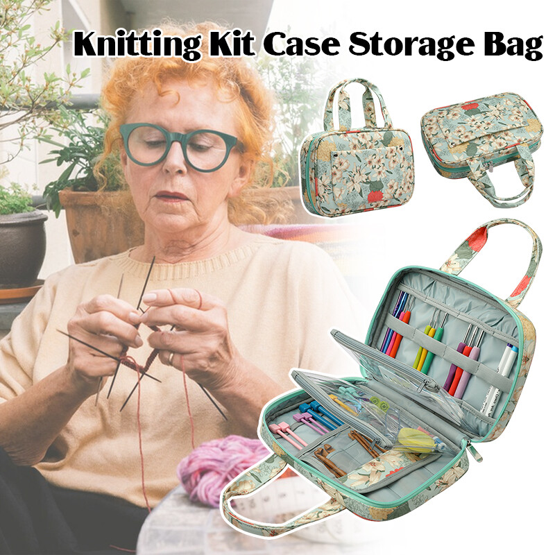 Weaving Tool Storage Bag Knitting Tool Portable Storage Bag Sewing Accessories