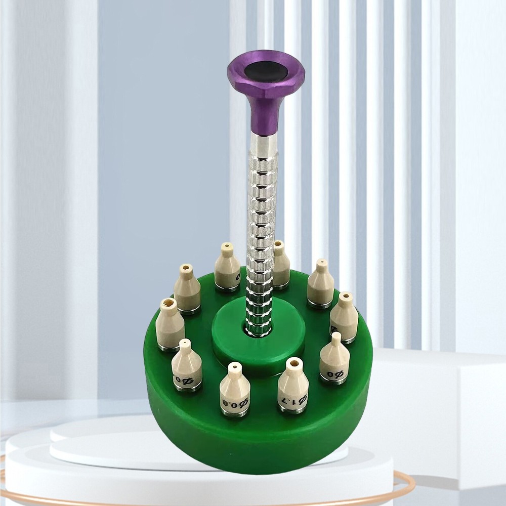 Watch Hand Install Setting Tools Dual Sided with Replaceable Pusher Fitting Sezz