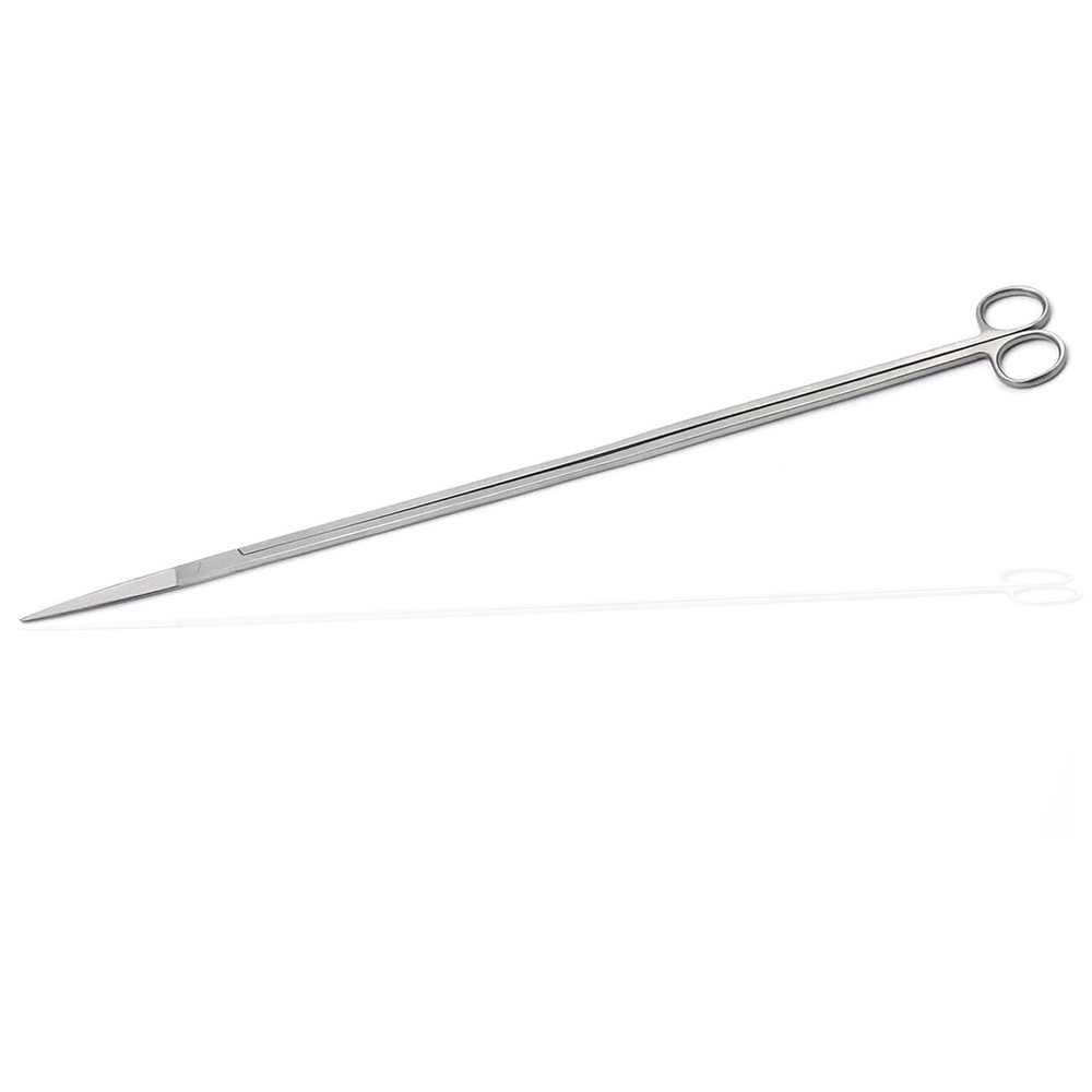 Fish Aquarium Cleaner Kelly Scissors Straight 18" Extra Long Handle Sharp/sharp