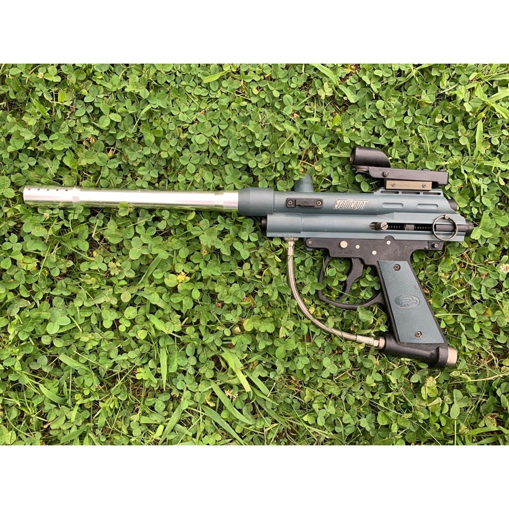 Eradicator Paint Ball Gun Gray / Blue UNTESTED