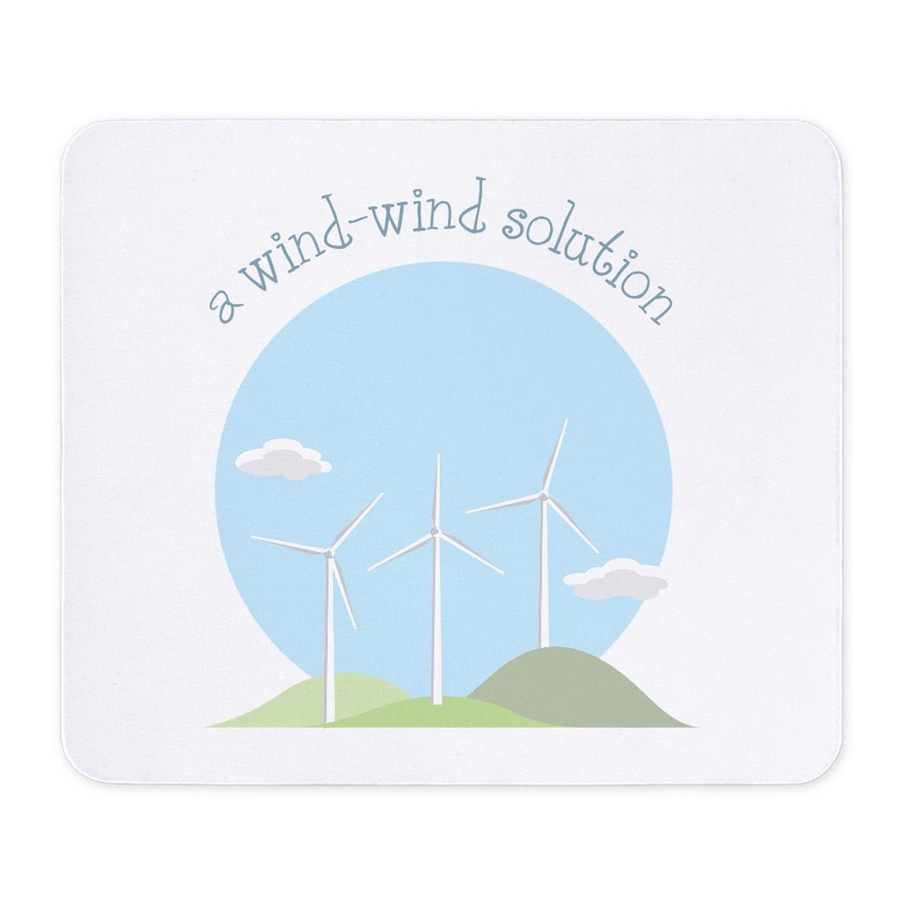 CafePress A Wind Wind Solution Mousepad  (1337827763)