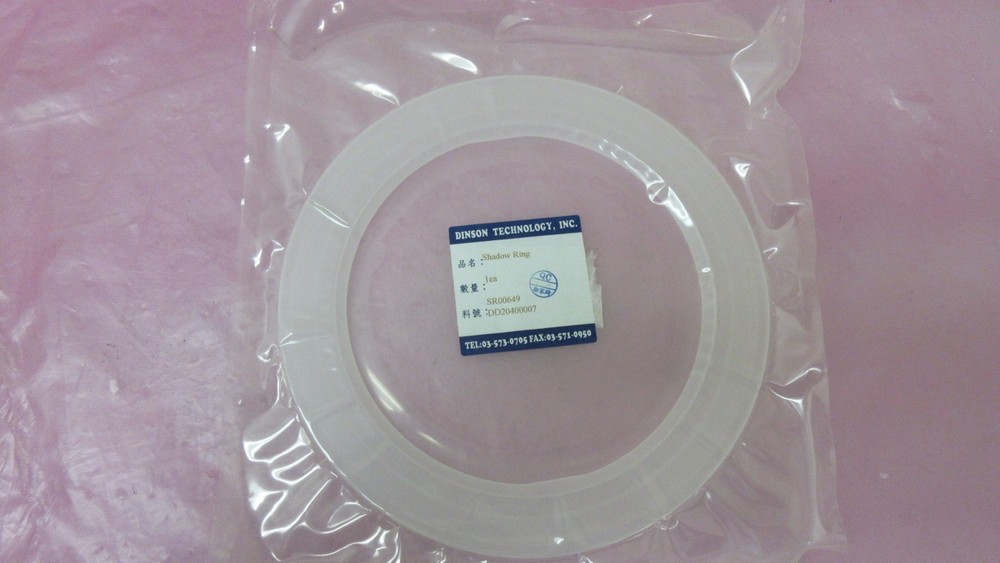 TOKYO ELECTRON SR00649 ESC QUARTZ SHADOW RING MODIFIED DD20400007