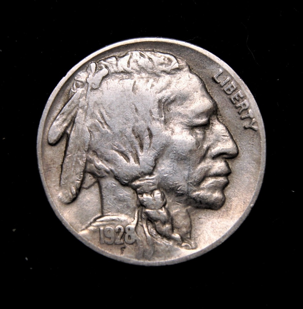 1928-S Buffalo Nickel  VF