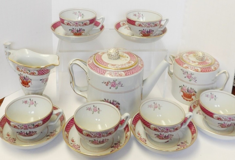 Spode New Stone Lord Calvert Y3551 Tea Set