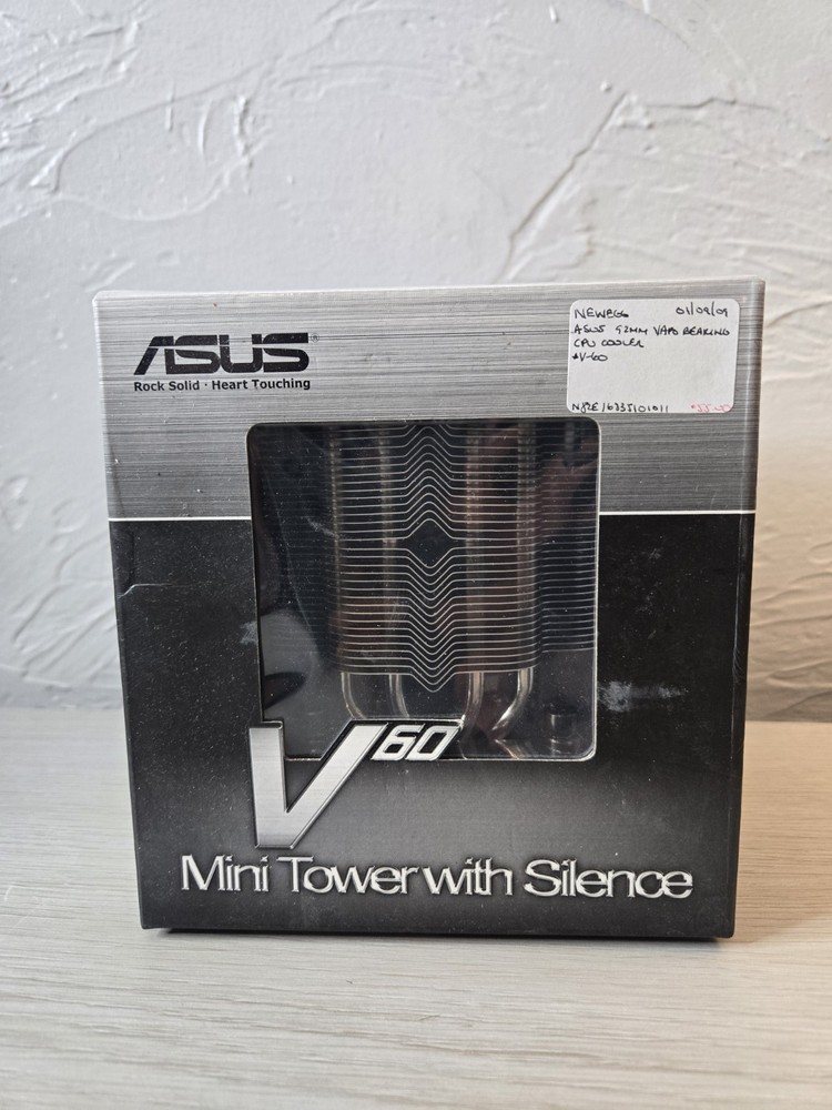 SEALED Asus V60 Mini Tower With Silence CPU Cooler