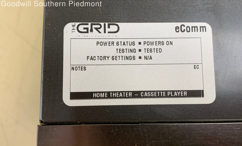 JVC TD-W307 Stereo Double Cassette Deck - Tested