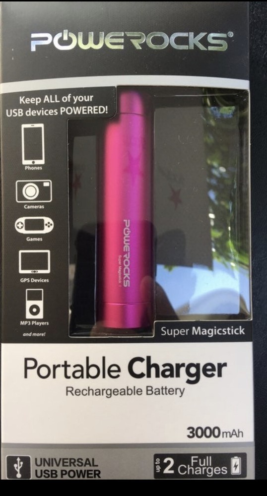 Powerocks Magicstick 3000mah Extended Battery - Pink