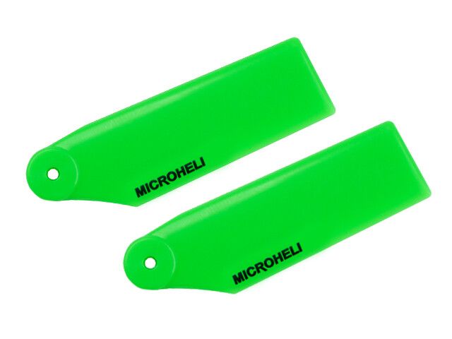 Microheli Plastic Tail Blade 34mm (GREEN) - BLADE 180 CFX