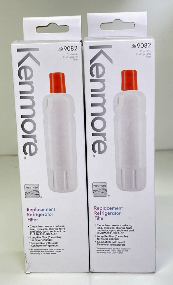 2- New, 9082 Replacement Refrigerator Filter Kenmore 46-9082,46-9903, Free Ship