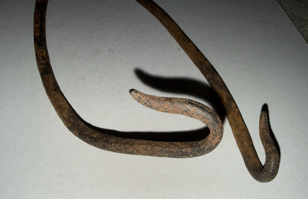 Vintage Fireplace Kettle Pot Lifter Handle