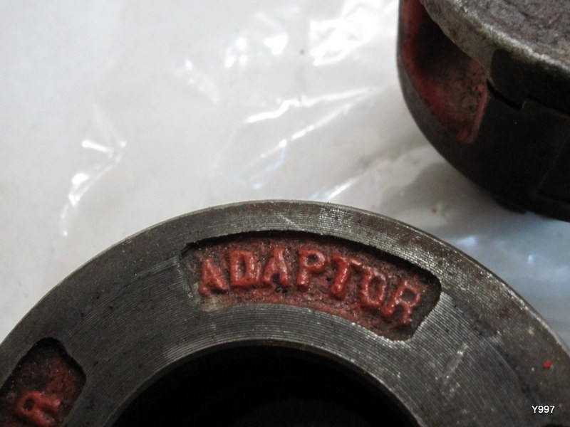 RIDGID 770 00-R Adapter with 1" threading die