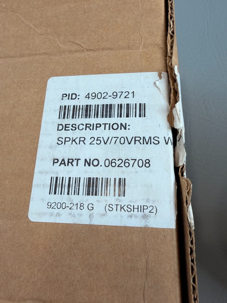 Simplex 4902-9721 Fire Alarm Speaker Ceiling White New