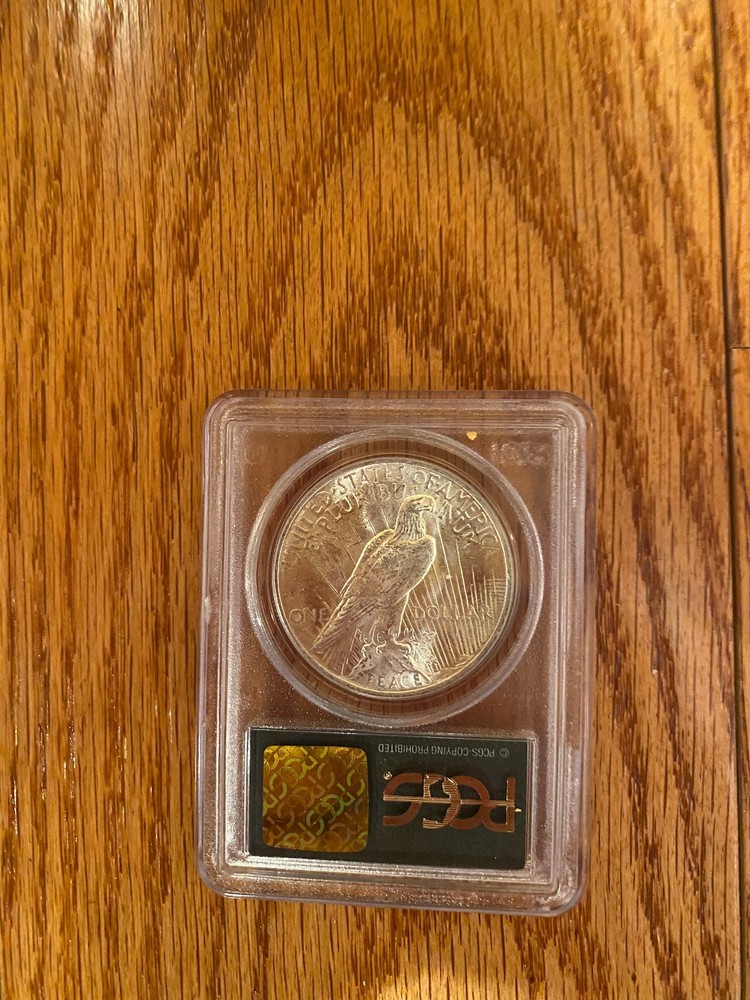 1923 Peace Dollar PCGS MS 63