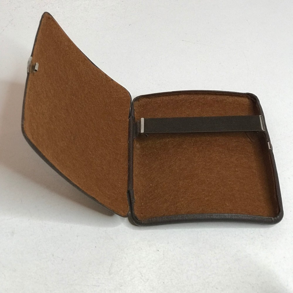 Hard Leather Vintage Cigar Case