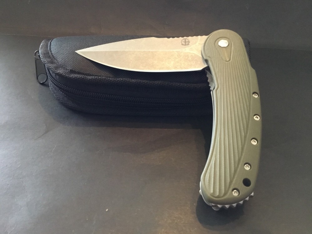 Custom Todd Begg Field Grade Bodega Flipper Folder Folding Knife