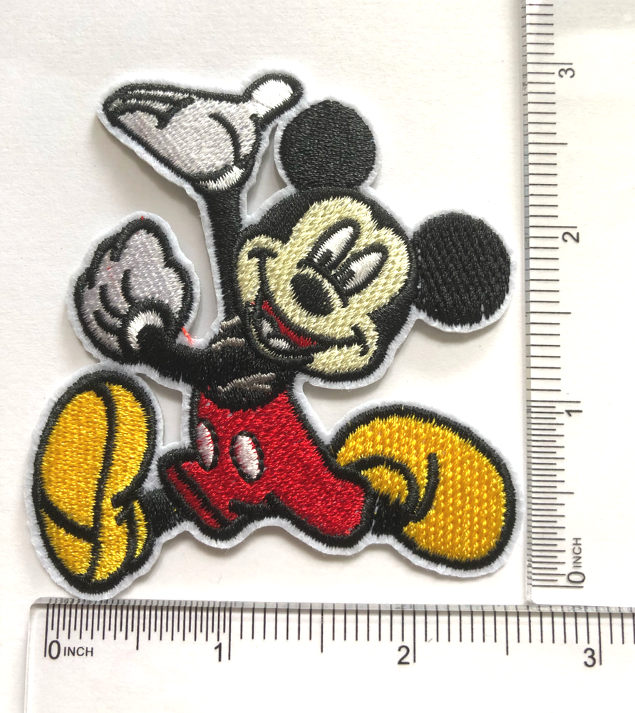Disney Mickey mouse Embroidered Iron On / Sew On Patch#5
