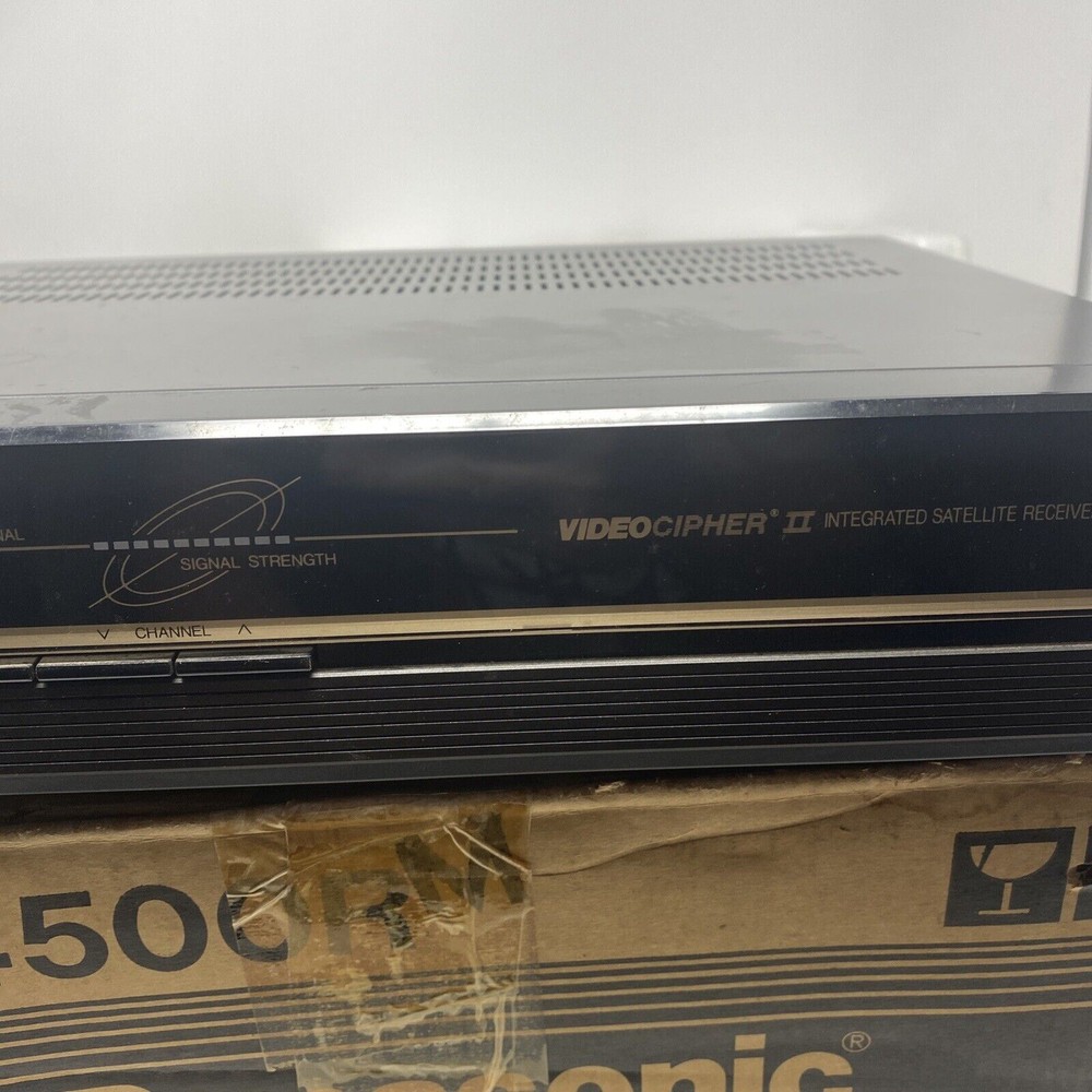 panasonic crd-4500r Integrated satellite receiver With Box Rare
