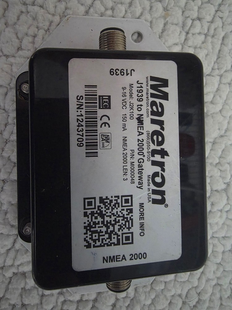 Martron J1939 to NMEA 2000 Gateway Cummins