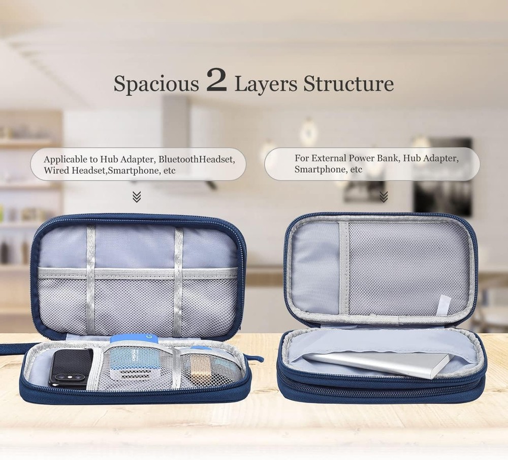 Electronic Organizer Travel Cable Bag, Electronic Organizer Case, Electronic ...