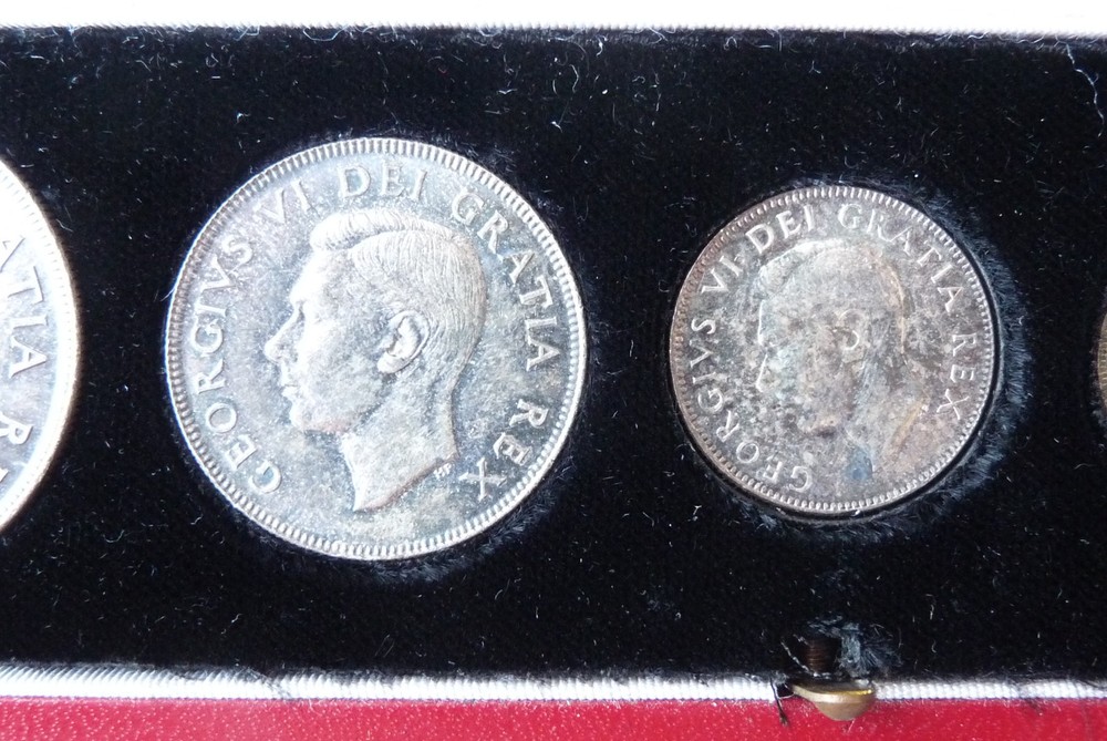 1952 Canada silver coin set