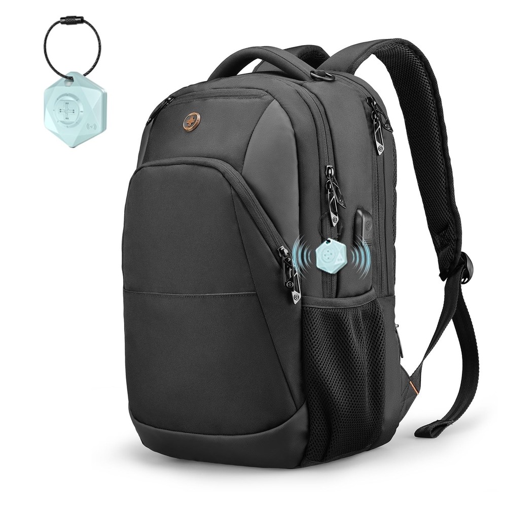 Swissdigital Design Business Laptop Backpack, College Laptops Backpack with U...