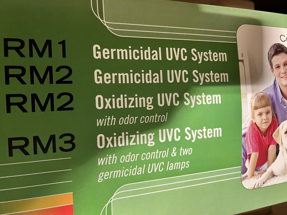 DYNAMIC OXIDIZING GERMICIDAL UVC REMOTE MOUNT AIR PURIFIER SINGLE OR DUAL LAMP