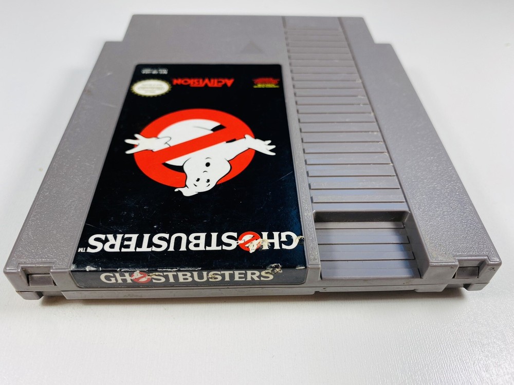GHOSTBUSTERS -- NES Nintendo Authentic Original Game TESTED CLEAN