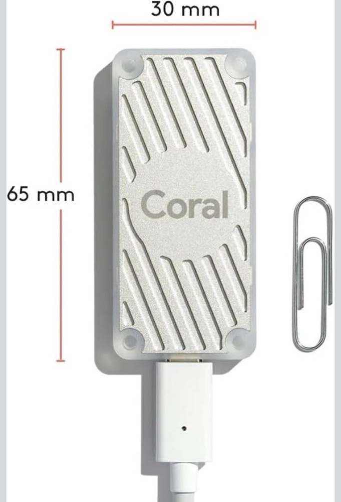 Google Corel USB Accelerator coprocessor for Raspberry Pi Single Board Computers